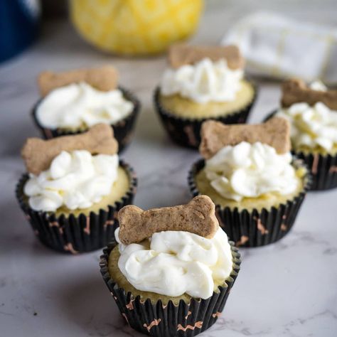 Apple Pupcakes - Pawsome Recipes Cupcake For Dogs, Apple Cheddar, Apple Cupcakes, Puppy Treats, Easiest Apples, Nutritious Snacks, Cupcake Liners, Muffin Tin, Treat Recipe