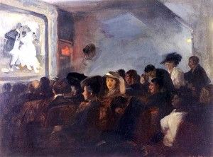 Light From the Screen: Cinema, Painting and Spectatorship | Film International William Glackens, John Sloan, Ashcan School, American Realism, Social Realism, Most Famous Artists, Famous Artists, American Artists, Artist At Work