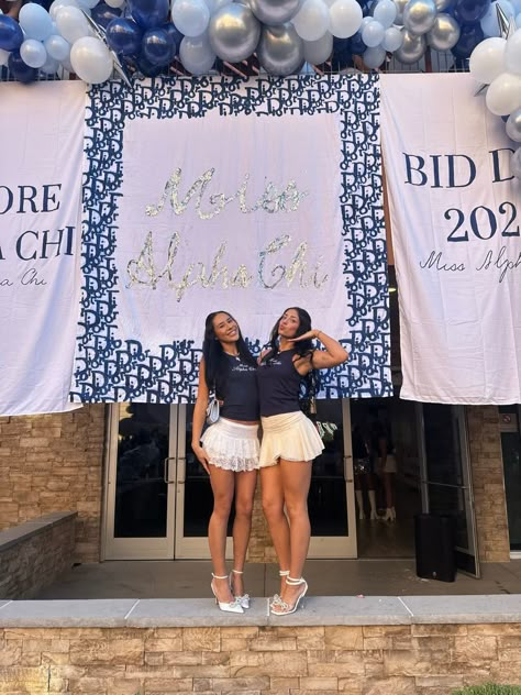 Dream Sorority Theme, Miss Alpha Chi Bid Day, Miss Dior Bid Day, Sorority Bid Day Themes, Recruitment Decorations, Sorority Work Week, Sorority Themes, Recruitment Ideas, Sorority Events