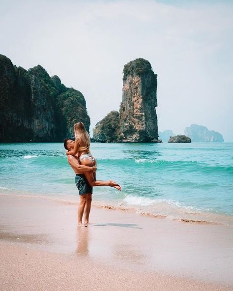 Lena & Ferdi / Travel Bloggers / 🇵🇹🇳🇱 on Instagram: "Pai Plong Beach 🏖️ in Ao Nang is one of our favorite beaches in Krabi. From Ao Nang beach you have to “hike” the Monkey Trail to get there and if you are lucky you can spot some monkeys as well 🐒 
.
.
.
#thailand #thailandtravel #hongislandkrabi #hongisland #hongislands #krabithailand #krabi #krabibeach #aonangkrabi #aonangbeach #southeastasia #thailandtrip #sonyalpha #sonyinfocus #travelcouple #travellife✈️ #thailandonelove #beachlife #beachvibes #beachphotography #sonyalpha #sonybenelux #sonyinfocus #sonyportugal #paiplongbeach #monkeytrail" Krabi Beach, Ao Nang Beach, Krabi Thailand, Ao Nang, Lucky You, Krabi, Thailand Travel, Travel Couple, Travel Life