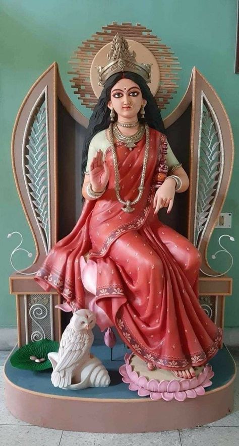 Swarasati Devi, Saraswati Devi Murti, Lokkhi Thakur, Jai Maa Laxmi, Laxmi Murti, Mata Laxmi, Lakshmi Maa, माता रानी, Durga Idol