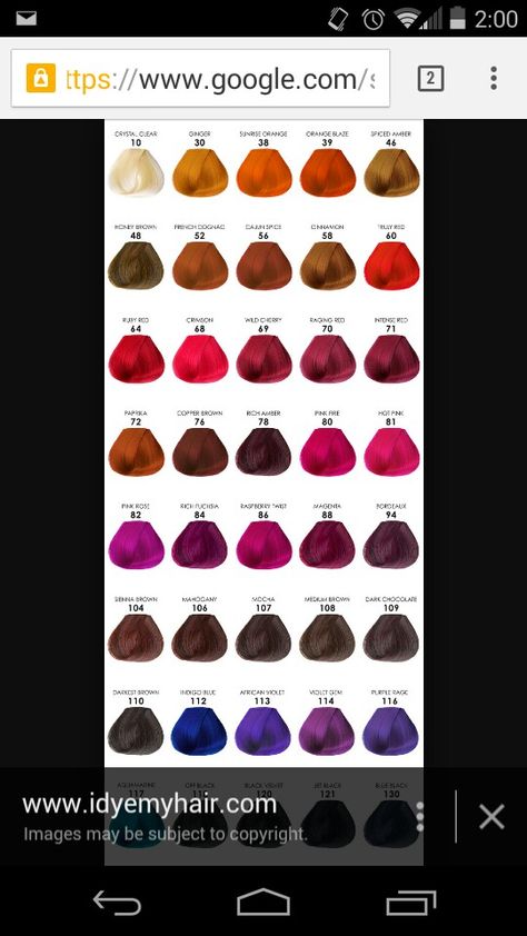 Adore Hair Color Chart Semi-Permanent Adore Hair Color Chart, Adore Semi Permanent Hair Color, Adore Hair Dye, Hair Color Products, Mermaid Hair Color, Dyed Blonde Hair, Hair Color Chart, Different Hair Colors, Semi Permanent Hair Color