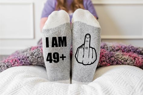 40th Birthday Gifts For Women, 50th Birthday Gifts For Woman, 40th Birthday Funny, Socks Funny, Happy 40th Birthday, Tea Design, Birthday Gift For Women, Gag Gifts Funny, 60th Birthday Gifts