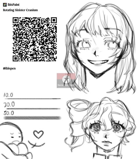 Ibispaint qr code sketch | Please use this image to share this brush instead, YOU DON'T NEED PEN PRESSURE THIS TIME! Qr Code Sketch Ibis Paint, Sketch Pen Qr Code, Ibis Paint Brush Code Pen Pressure, Sketching Pen Ibispaint, Ibis Paint Brush Code For Sketch, Qr Code Ibispaint Sketch, Sketch Code Ibis Paint, Mã Code Ibispaint, Ibis Sketch Brush Code