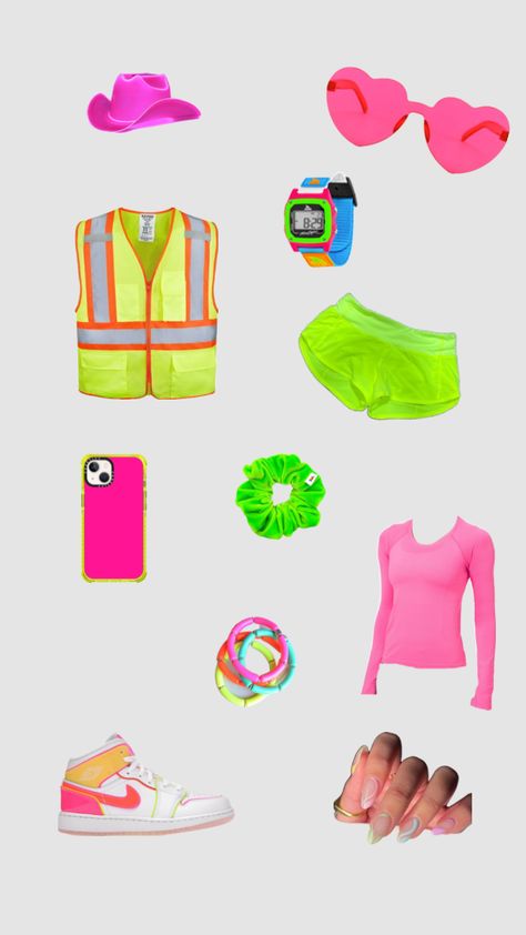 Neon Construction Worker, Construction Worker Costume, Construction Workers, Construction Worker, Your Aesthetic, Creative Energy, Neon, Energy