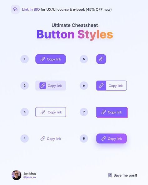 Ux Button Design, Good Ux Design Examples, Web Design Buttons, Website Button Design, Web Button Design, Ui Button Design, Timeline Web Design, Button Ui Design, Simple Ui Design