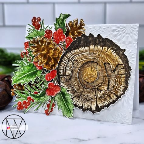 I decided to work on some Christmas projects today. I started with a card using the New @tim_holtz @stampersanonymous stamp Forest Floor 2. I combined that with a TH embossing folder and die to create this card. Now, off to the next project. #timholtzaddicts #timholtz #timholtzsizzix #timholtzstampersanonymous #stampersanonymous #timholtzchristmas #timholtznewrelease #timholtzdistressinks #timholtzdistressarchivalink #timholtzdistressfrostedcrystalembossingpowder #timholtzstamps #christmas202... Tim Holtz Stamps, Tim Holtz Sizzix, Forest Floor, Embossing Folder, Christmas Projects, Tim Holtz, Creative Crafts, Cricut Crafts, Winter Christmas