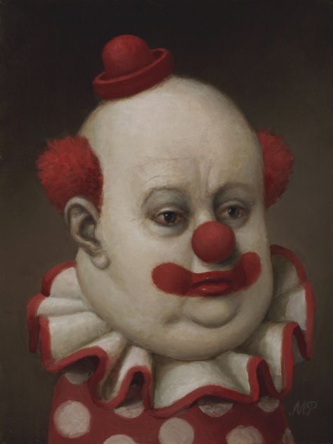 Marion Peck, Surrealism Artists, Clown Paintings, Surealism Art, Arte Peculiar, Send In The Clowns, Psy Art, Creepy Clown, Creepy Art