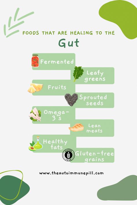 Gut healing foods Gut Healing Foods, Healthy Gut Diet, Healing The Gut, Healing Your Gut, Gut Healing Recipes, Gut Health Recipes, Holistic Diet, Healing Foods, Health Smoothies