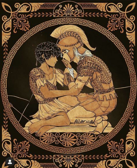 As The Poets Say, Song Of Achilles, Greek Mythology Humor, Achilles And Patroclus, Art Appliqué, Greek And Roman Mythology, Greek Mythology Art, Year One, Mythology Art