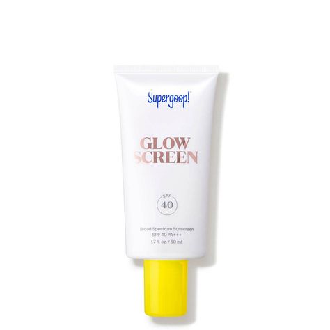 Supergoop Glowscreen, Sephora Haul, Good Skin Tips, Broad Spectrum Sunscreen, Even Out Skin Tone, Spf Sunscreen, Skin Tips, Natural Glow, Combination Skin