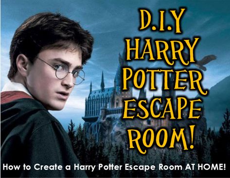 Harry Potter Escape Room, Escape Room Ideas, Harry Potter Party Games, Escape Room Diy, Old Barbie Dolls, Cumpleaños Harry Potter, Diy Harry Potter, Escape Room For Kids, Harry Potter Bday