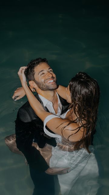 Jake Miller on Instagram: "jumping in the pool with a tux on >" Jumping In The Pool, Night Engagement Photos, Dubai Photoshoot, Wedding Pool Party, Jake Miller, Pool Wedding, Pool Floaties, In Disbelief, Wedding Money