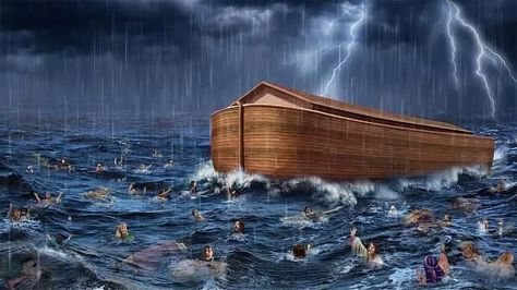 The Great Flood: 7 Lessons From This Huge Event Pre Tribulation Rapture, Noah Flood, Shut The Door, Noah S Ark, Bible Pictures, Destroyer Of Worlds, Noahs Ark, God Almighty, Bible Stories