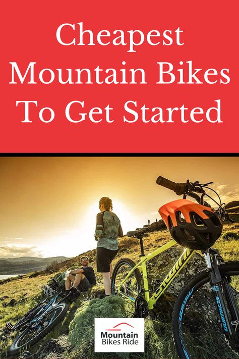 If you want to hit the trails but have a low budget. See the cheapest mountain bikes to get started and get riding. #cheapestmountainbikes #cheapbikes #newmountainbikes #mountainbike Mountain Bike Tour, Mountain Bikes, Bike Tour, Low Budget, Cool Bikes, Be The Best, Bike Ride, Mountain Bike, Mountain Biking