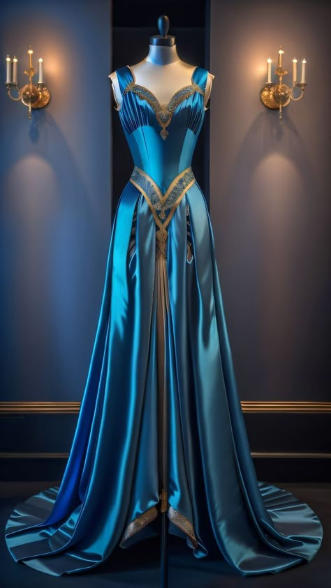 Asgardian Dress, Tale Dress, Fantasy Clothes, Royal Dresses, Fantasy Outfits, Fantasy Dresses, Medieval Dress, Fantasy Gowns, Fairytale Dress