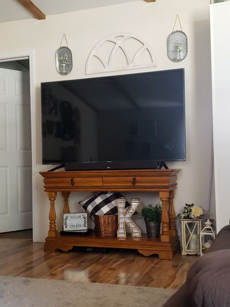 Most from hobby lobby Farmhouse Tv Stand Decor, Farmhouse Tv, Tv Stand Decor, Farmhouse Tv Stand, Hobby Lobby, Tv Stand, Lobby, Flatscreen Tv, Flat Screen