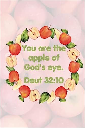 Amazon.com: Deuteronomy 32:10 - You are the apple of God's eye - 120 Page Journal - Lined with Encouraging Bible Verse on each page: H, FlutterBy: Books Apple Of Gods Eye, Encouraging Bible Verse, God's Eye, Apple Of My Eye, Gods Eye, Study Journal, What I Have Learned, Encouraging Bible Verses, Bible Study Journal