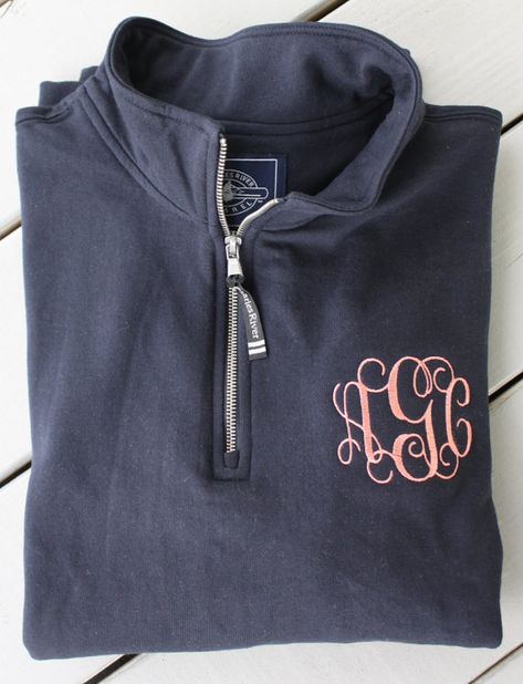 quarter zip with monogram Pull Rose, Monogram Sweatshirt, Quarter Zip Sweatshirt, Look At You, Up Girl, Looks Style, Zip Sweatshirt, Look Fashion, Passion For Fashion