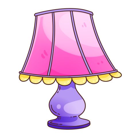 German Flashcards, Furniture Clipart, Lamp Illustration, Lamp Clipart, Lamp Png, Lamp Cartoon, Apple Template, Pink Lamp, Paper Duck