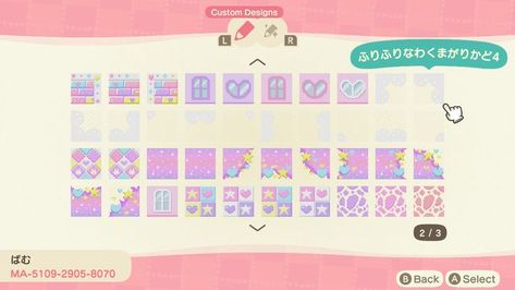 Acnh Pastel Goth, Animal Crossing Pastel, Animal Crossing Rainbow, Path Acnh, Acnh Kawaii, Acnh Kidcore, Animal Crossing Paths, Rainbow Tile, Acnh Design Ideas