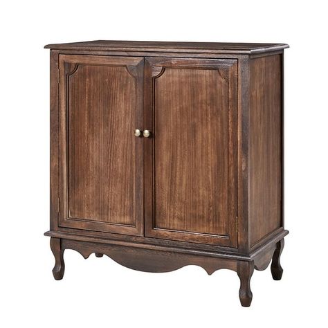 Pallantium 34"Tall-2 Door Farmhouse Style Accent Cabinet by HULALA HOME - Bed Bath & Beyond - 39074179 Media Storage Cabinet, Door Farmhouse, Accent Storage Cabinet, Storage Furniture Living Room, Wide Sideboard, Accent Storage, Contemporary Cabinets, Farmhouse Traditional, Accent Doors