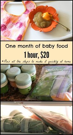 one month of baby food using whole ingredients and super inexpensive Baby Bullet Recipes, Baby Food Homemade, Homemade Baby Food Recipes, Fingerfood Baby, Baby Food Combinations, Making Baby Food, Diy Baby Food, Easy Baby Food Recipes, Baby Bullet