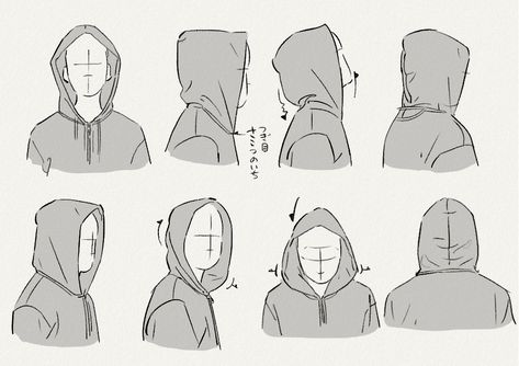 الفن الرقمي, Hoodie Drawing, Foto Poses, Figure Drawing Reference, Body Drawing, Anime Drawings Tutorials, Drawing Clothes, Art Poses, Art Tutorials Drawing