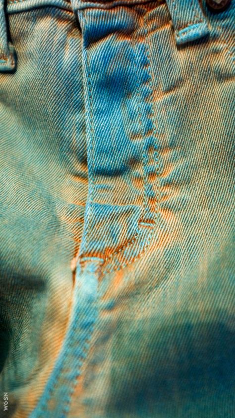 Calik Denim "oxidized" denim look Denim Treatments, Diy Ripped Jeans, Pattern Jeans, Denim Washes, Denim Dye, Dyed Denim, Denim Texture, Logo Tshirt, Denim Print