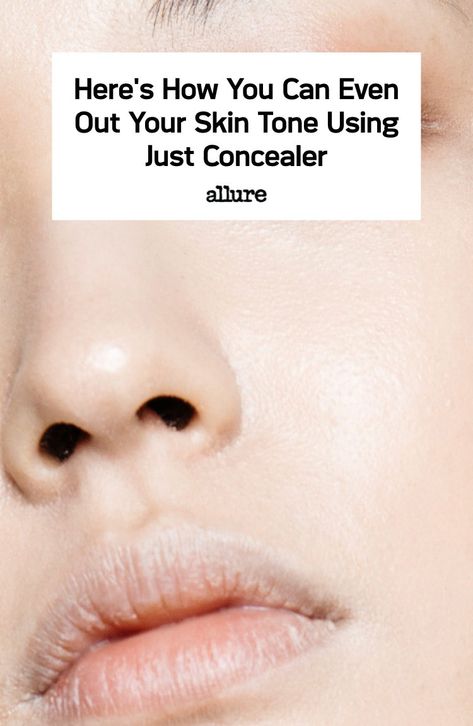 Sometimes you want coverage but don't want to wear foundation. Three makeup artists reveal how you can use concealer to achieve that. How To Wear Only Concealer, Using Concealer As Foundation, Diy Makeup Looks, The Best Concealer, Applying Concealer, Using Concealer, Full Coverage Makeup, Concealer Shades, Natural Highlights