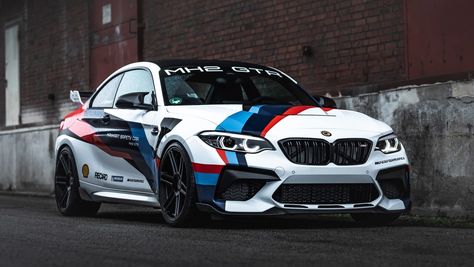 BMW M2 CS tuned to 592bhp by Manhart Performance | evo Bmw M2 Cs, Ar Design, New Renault, Bmw Motors, Cars Wallpapers, Cars Design, Aesthetic Cool, Project Cars, Bmw Wallpapers