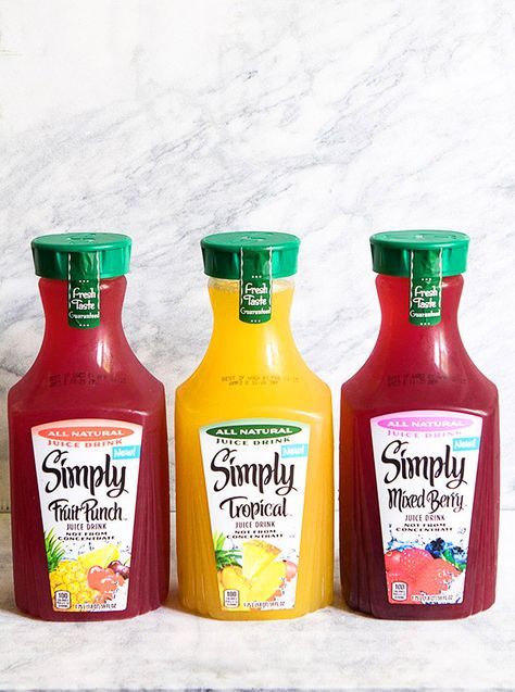 Simply Juice, Ruffles Potato Chips, Banana Smoothie Healthy, Coffee Frappuccino, Dream Pantry, Simply Orange, Pantry Organizer, Healthy Book, Juice Flavors