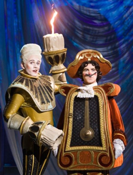 Cogsworth and Lumiere on Broadway. I think our candle hands for Lumiere are just as good or better! :) Cogsworth Costume, Beauty And The Beast Costume, Carnival Ideas, Beast Costume, Broadway Costumes, Weekend Mode, Beauty And The Beat, Drama Class, Stage Props