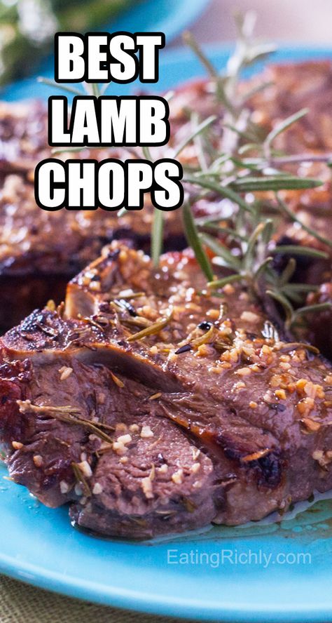 Lamb Forequarter Chops Recipes, Lamb Loin Chop Recipes Ovens, Lamb Chop Recipes Baked In Oven, Baked Lamb Recipes, Lamb Chops Oven, Lamb Recipes Oven, Easy Lamb Chop Recipes, Easy Lamb Chops, Lamb Loin Chop Recipes