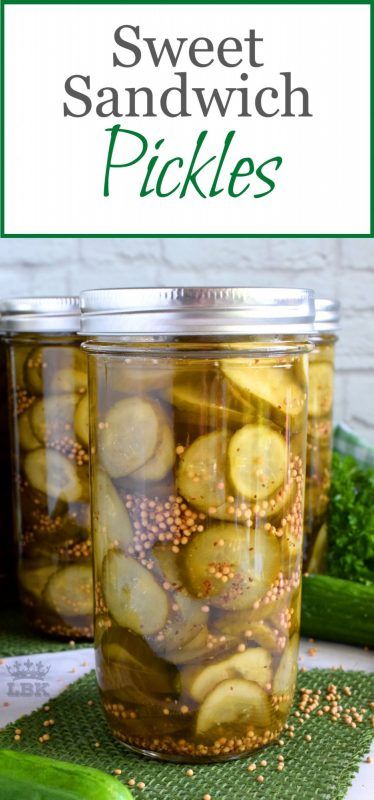 Canning Sweet Pickles, Sweet Pickles Homemade, Pickles Canning, Sandwich Pickles, Sweet Pickles Recipe, Cucumber Chips, Canning Granny, Canning 101, Pickles Recipe