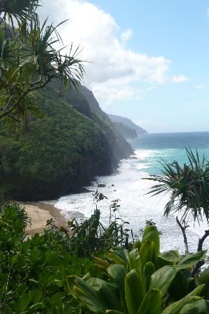 Photos of Kalalau Trail, Kauai - Attraction Images - TripAdvisor Kalalau Trail Kauai Hawaii, Kauai Hiking, Hanalei Bay Kauai, Kalalau Trail, Kauai Hotels, Things To Do In Kauai, Kauai Travel, Kauai Vacation, Hanalei Bay