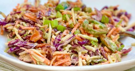 Joy Bauer shares 3 zesty coleslaw recipes to liven up your summer spread Summer Coleslaw, Chicken Coleslaw, Joy Bauer Recipes, Coleslaw Recipes, Joy Bauer, Hot Spices, Cole Slaw, Cook Smarts, Slaw Recipes