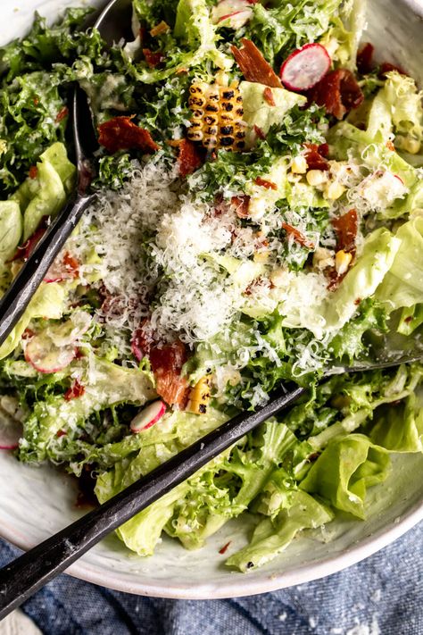 Recipes With Butter Lettuce, Crispy Prosciutto Salad, Lettuce Salad Recipes For Dinner, Butter Salad Recipes, Prosciutto Salad Recipes, Boston Lettuce Salad, Butterhead Lettuce Recipes, Butter Lettuce Salad Recipes, Shredded Lettuce Recipes