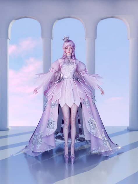 Love Nikki Sims 4 Cc, Sims 4 Love Nikki Cc, Sims 4 Shining Nikki Cc, Shining Nikki Outfits, Blender Scenes, Ethereal Gowns, Sims 4 Hair Male, Nikki Sims, The Sims 4 Packs