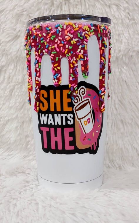 She Wants the D Tumbler Dunkin Coffee Gift Drip Tumbler | Etsy Canada She Wants The D, Drip Tumbler, Dunkin Coffee, Epoxy Tumbler, Coffee Gift, Stainless Steel Cups, Coffee Gifts, Cup Coffee, Coffee Flavor