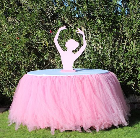 Ballerina table decor Ballerina Table Decorations, Ballerina Barbie Birthday Party, Ballet Party Theme, Ballerina Party Theme, Ballerina Tea, Ballerina Centerpiece, Ballerina Party Decorations, Ballerina Theme, Ballet Birthday Party