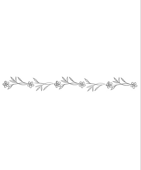 Cute Wrap Around Wrist Tattoos, Dainty Flower Chain Tattoo, Bracelet Tattoo Patterns, Floral Garland Tattoo, Chain Of Flowers Tattoo, Bracelet Patterns Tattoo, Daisy Chain Illustration, Flower Arm Cuff Tattoo, Wrap Around Vine Tattoo Stencil