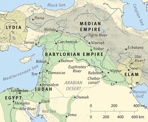 Introduction to Daniel | ESV.org Babylon Map, Babylonian Empire, Bible Mapping, Ancient Near East, Ancient Mesopotamia, Bible History, Ancient Maps, Old Maps, Bible Knowledge