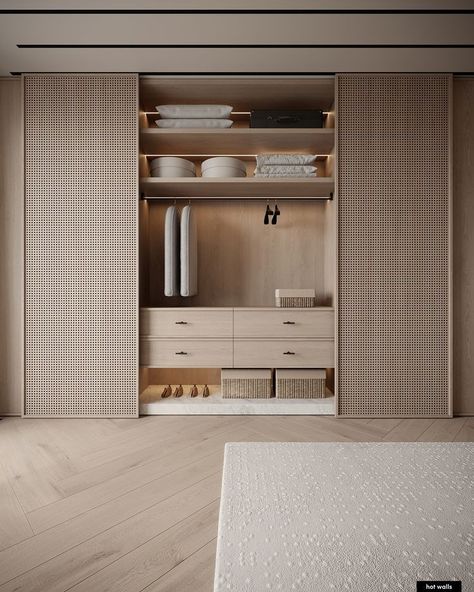 Bedroom Japandi, Primary Closet, Vstupná Hala, Closet Design Layout, Wardrobe Door Designs, Luxury Closets Design, Wardrobe Designs, Wardrobe Interior Design, Interior Minimalista