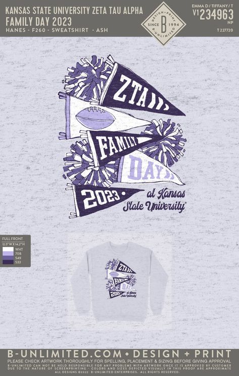 Fraternity Shirts Designs Ideas, Family Weekend Sorority Shirts, Sorority Shirts Designs Ideas Greek Life, Greek Life Merch, Sorority Parents Weekend Shirts, Sorority Tshirt Designs Ideas, Sorority T Shirt Designs, Parents Weekend Sorority, Sorority Apparel Ideas