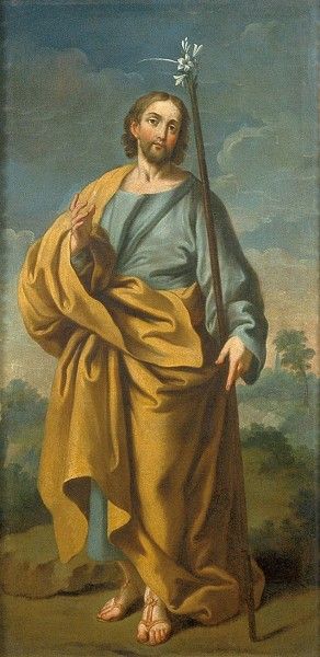 Saint Joseph Art, Holly Pictures, Salve Regina, Religious Iconography, St Faustina, Holy Art, 18th Century Paintings, Italian Paintings, Flowers In Art