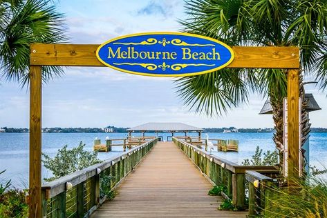 10 Affordable Beach Towns in Florida | neighborhoods.com Melbourne Beach Florida, Indian River Lagoon, Sunrise City, Florida Homes For Sale, Melbourne Florida, Melbourne Beach, Harbor City, Florida Life, Florida City