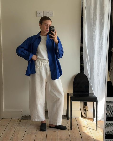 9 Easy and Stylish Summer Outfits for Women to Try This Year | Who What Wear UK Summer Scandinavian Outfits, Casual Oversized Outfits, Stylish Summer Outfits For Women, Trousers Aesthetic, Minimal Fashion Summer, Brittany Bathgate, Easy Summer Outfits, Shoes Instagram, Oversize Outfit