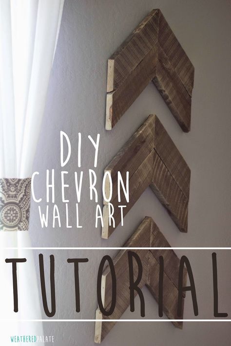 Diy Chevron Wall, Chevron Diy, Chevron Wall Decor, Chevron Wall Art, Wall Art Tutorial, Wall Art Diy, Wood Wall Art Diy, Chevron Wall, Cool Wall Art