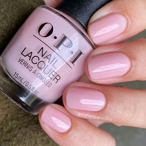 lauraelisa | • @opi - “Put It in Neutral” • Soooo a sheer pink is now “lip gloss nails”? 💄👄 Tbh, I was on the hunt for the “perfect” buildable neutral… | Instagram Opi Milky Pink, Pink Milky Nails, Lip Gloss Nails, Gloss Nails, Milky Pink, Beautiful Nail Polish, March Nails, White Manicure, Nails Health